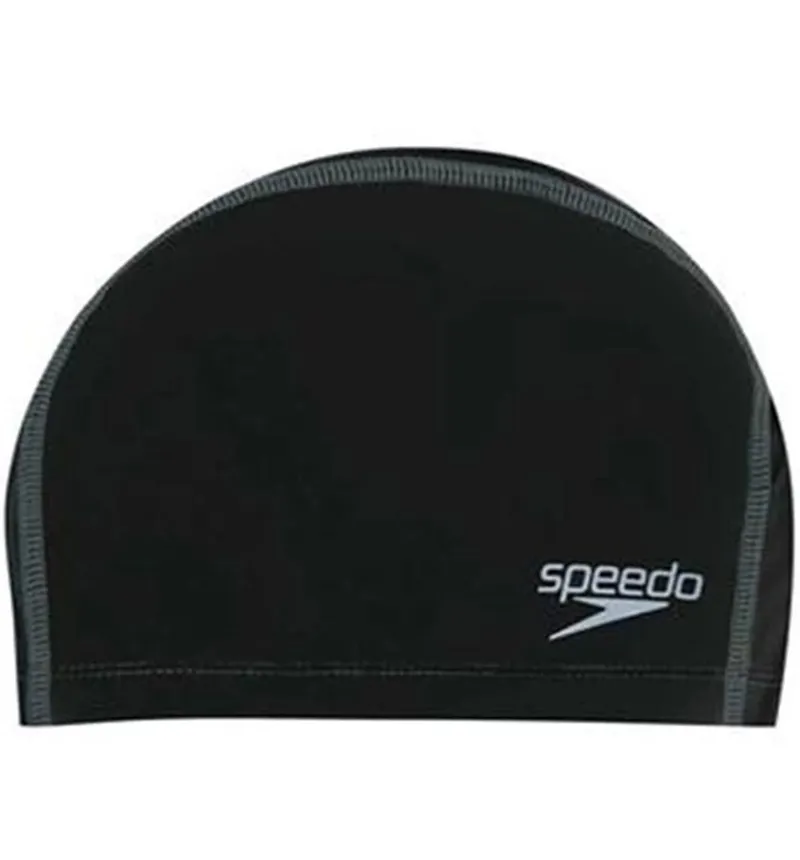 Speedo Adult Long Hair Pace Cap Black